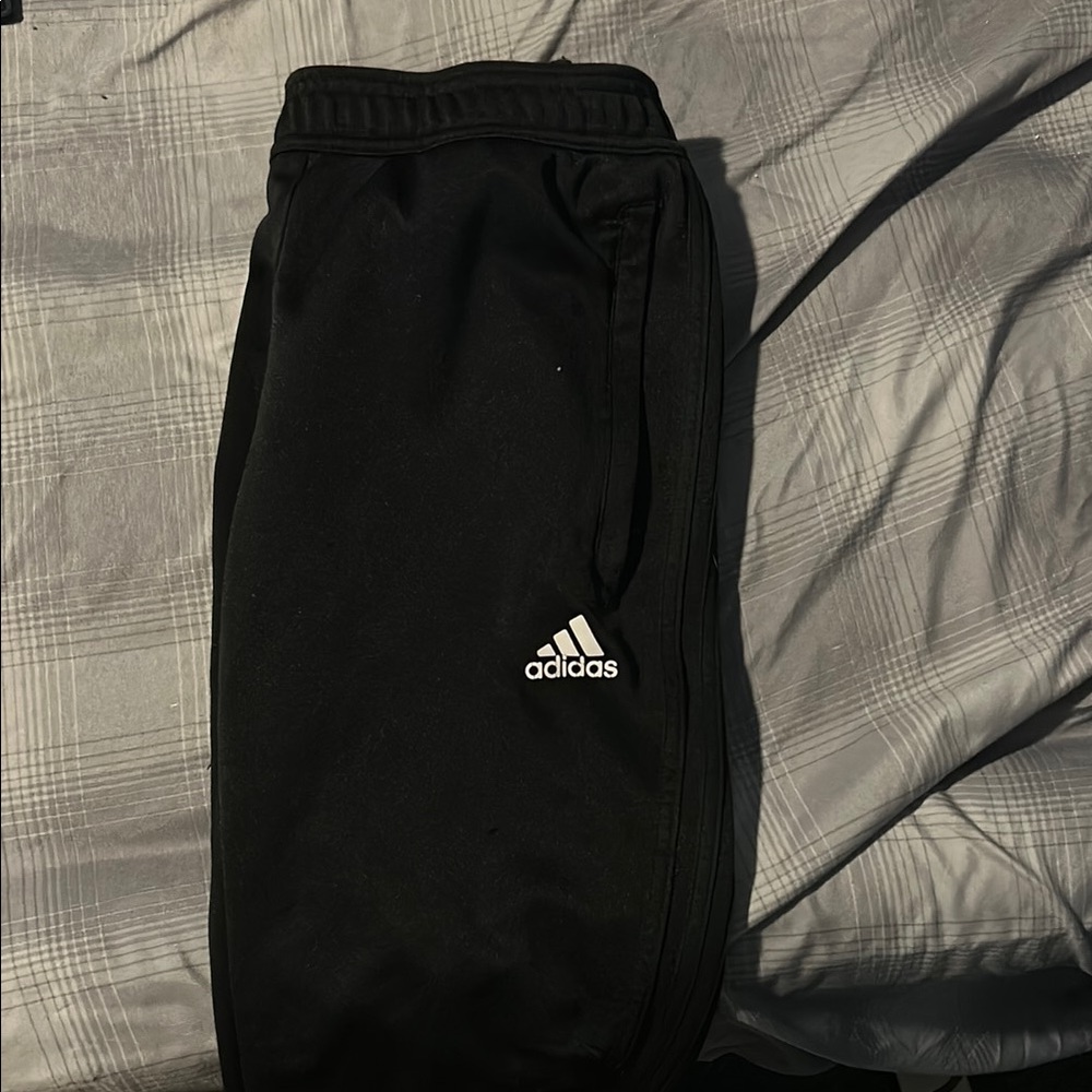 Adidas Kids Black Joggers